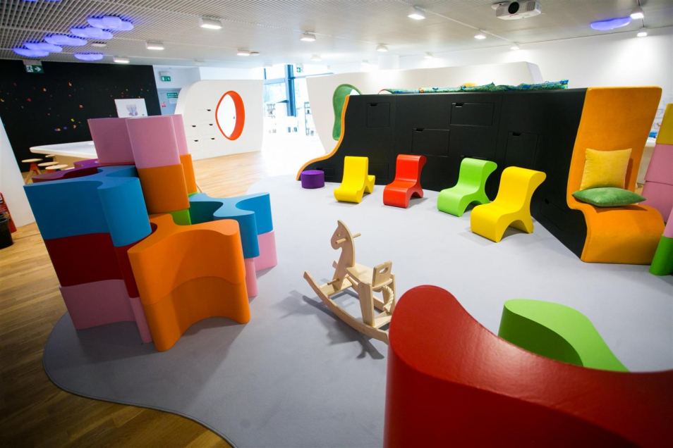 Kolorowa strefa zabawy dla najmłodszych U Króla Maciusia